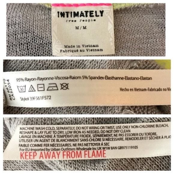 Intimately Free People M Weekends layering top gray - Picture 4 of 4